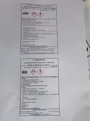 Etkili Su Arıtımı İçin Suda Çözünen Potasyum Peroksimonosülfat Bileşiği